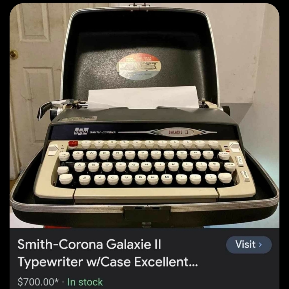 Type writer